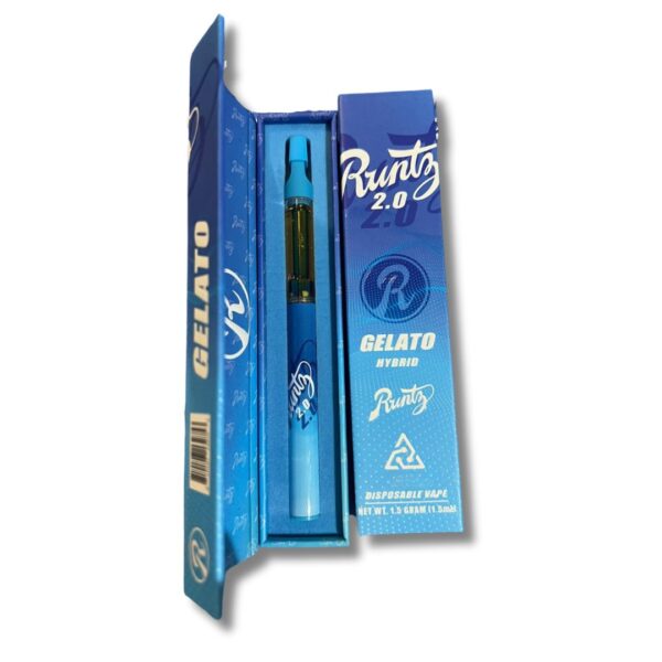 RUNTZ Gelato Hybrid – 1.5g Delta 8 Disposable Vape Pens