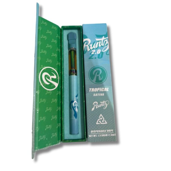 RUNTZ Tropical Sativa- 1.5g Delta 8 Disposable Vape Pens