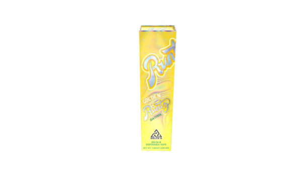 Banana RUNTZ Golden Sativa – 1g D8 Disposable Vape Pen - Image 4